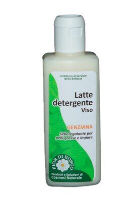58000C - Latte detergente viso alla genziana 200ml